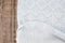Light Blue and Off White Tribal Print Rib Sweater Knit Fabric 3 yard